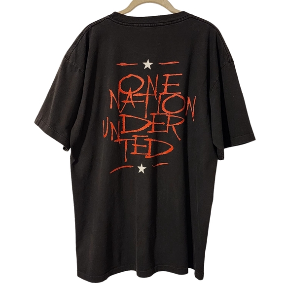 Vintage Winterland Productions Ted Nugent All Over Print | Early 90s Tee| Sz XL - Picture 2 of 14